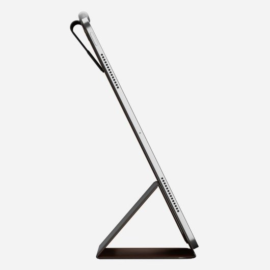 Funda NOMAD Leather Folio para iPad Pro 13” Couro Castanho Fecho Magnético