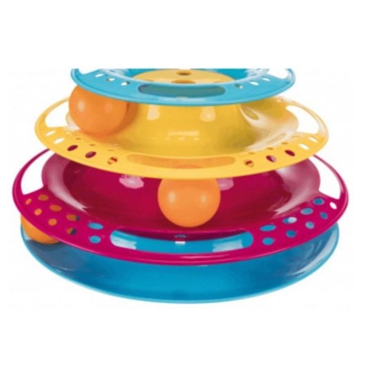 Jogo Interativo TRIXIE Catch the Balls para Gato Multicor Plástico 25 cm