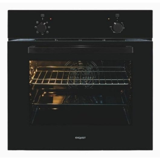 Horno eléctrico Exquisit EBE255-U-020 59 litros Negro integrado con función de convección