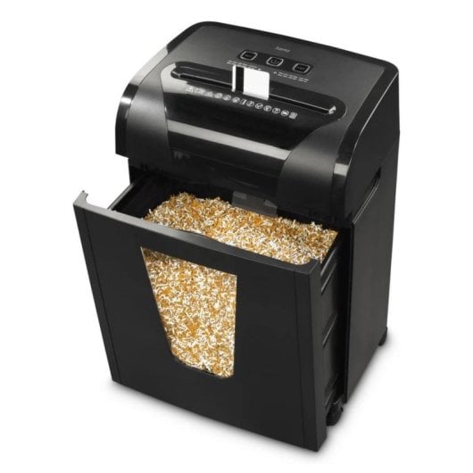 Destructeur de papier Hama Prime M100 micro-coupe 10 feuilles 20 L noir