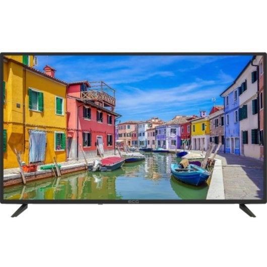 TV ECG LED 40F05T2S2 40" Full HD 60Hz DVB-C DVB-S2 DVB-T VESA Preto