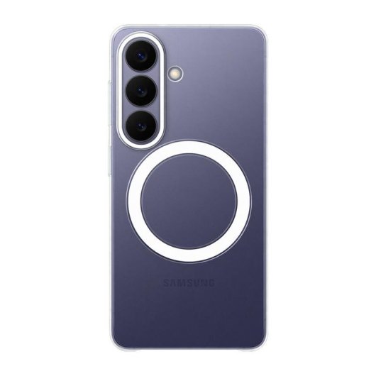 Funda per cellulare Samsung Magnetica Trasparente Plastica Antiurto per Galaxy S26