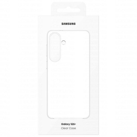 Handyhülle Samsung EF-QS947CTEGWW Transparent Kunststoff Anti-Gelb Effekt für Galaxy S26 Plus