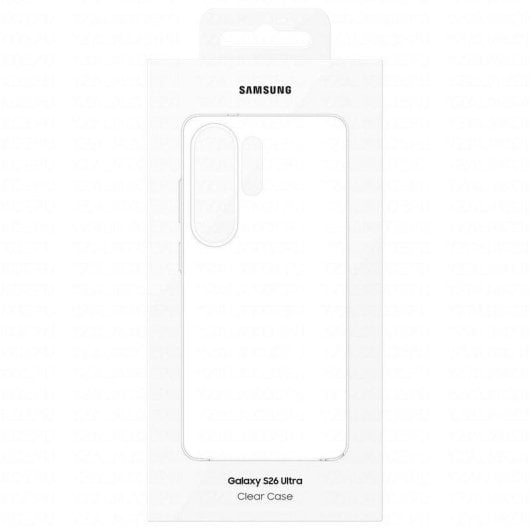 Funda para móvil Samsung EF-QS948CTEGWW Funda blanda Plástico Transparente Antihuellas para Galaxy S26 Ultra