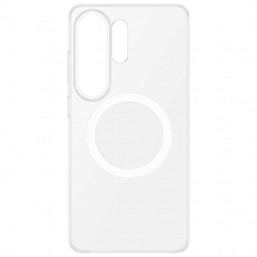 Funda per smartphone Samsung Magnetica Trasparente Plastica Antiurto per Galaxy S26 Ultra