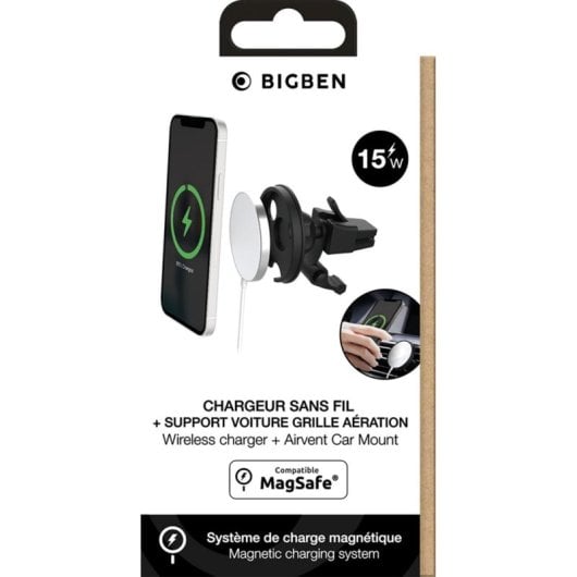 Ladegerät BIGBEN PACKMSPADSUPPAUTO Weiß Kunststoff 1 Stück