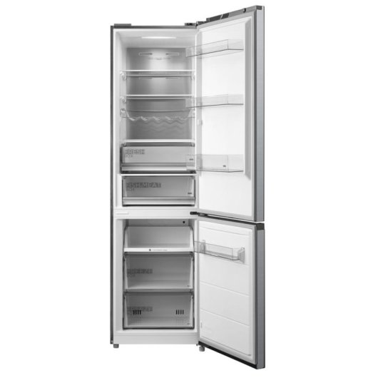 Frigorífico Combi Midea MDRB521MGA46O No Frost 202cm 378L A Inox Control Táctil