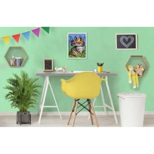 Kit pittura per numeri Ravensburger CreArt Best Friends 15 colori acrilici