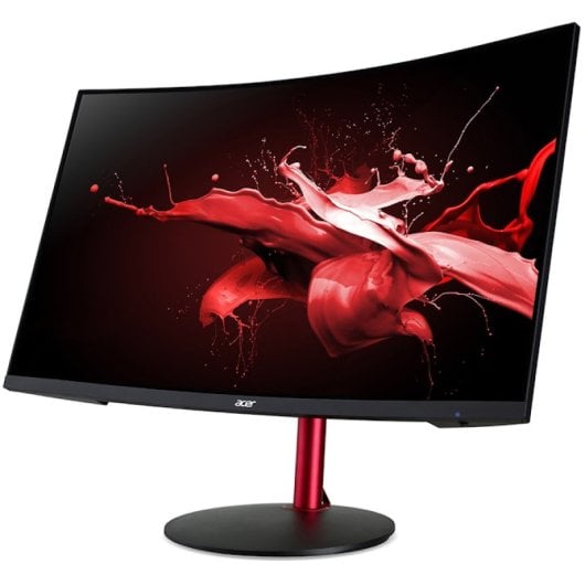 Écran PC Acer Nitro XZ0 XZ322QU P3 31,5" WQHD 180Hz VA Courbé FreeSync Haut-parleurs 1ms
