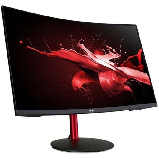Écran PC Acer Nitro XZ0 XZ322QU P3 31,5" WQHD 180Hz VA Courbé FreeSync Haut-parleurs 1ms