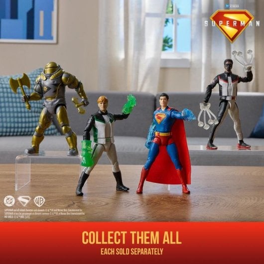 Figura de Ação SPIN MASTER Superman Ataque de Batalha 15 cm Multicolor