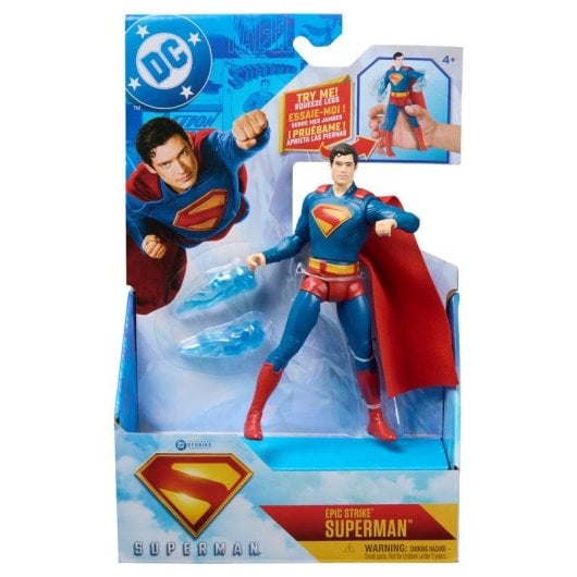 Figura de Ação SPIN MASTER Superman Ataque de Batalha 15 cm Multicolor