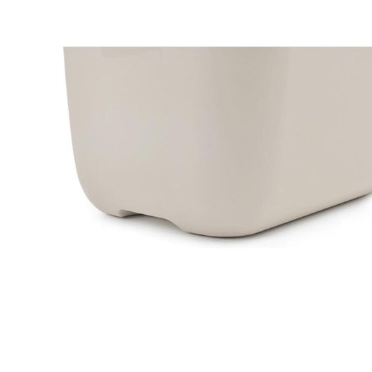 Caja de arena para gatos Savic Hop In entrada superior beige blanco 58,5x39x39,5 cm