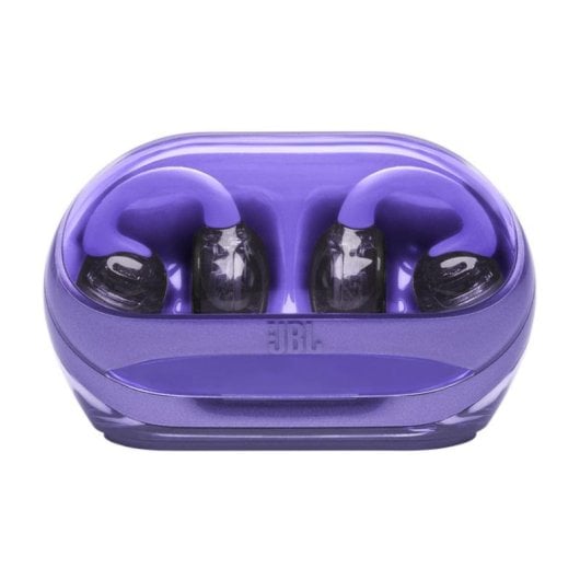 Auriculares JBL Soundgear Clips Inalámbricos Bluetooth com Cancelamento de Ruído, Microfone, IP54, Roxo
