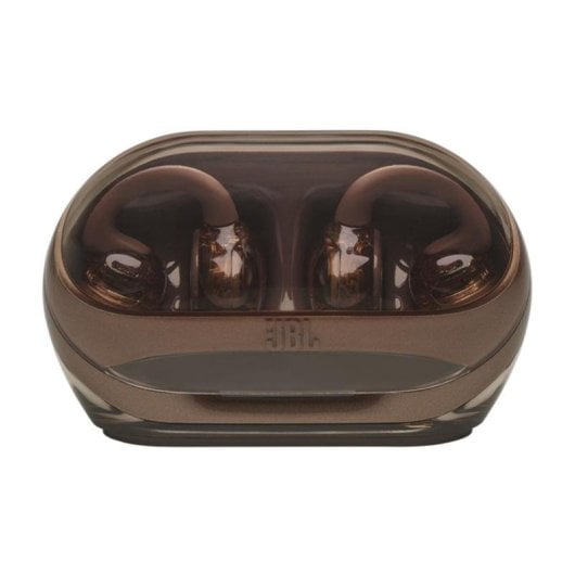 Auriculares JBL Soundgear Clips inalámbricos Bluetooth com Cancelamento de Ruído, Microfone e proteção IP54, cor cobre