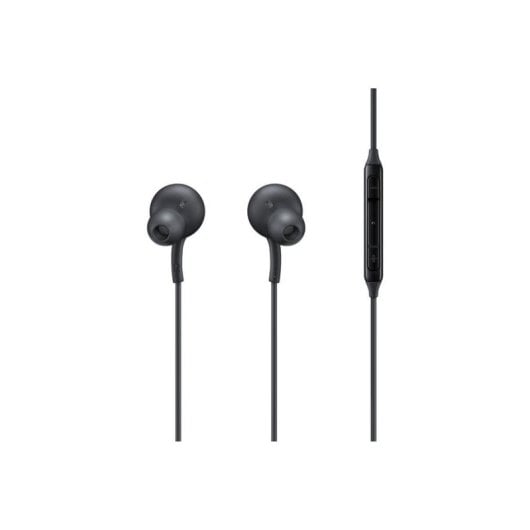Auriculares Samsung EO-IC100B com fio USB-C para chamadas e música, cor preta