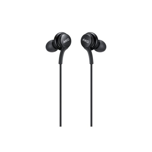 Auriculares Samsung EO-IC100B com fio USB-C para chamadas e música, cor preta