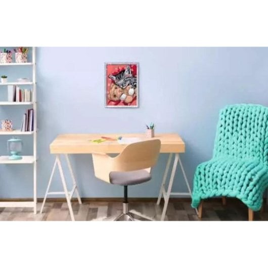 Kit de moulage et peinture Ravensburger 202669 15 couleurs pinceau inclus