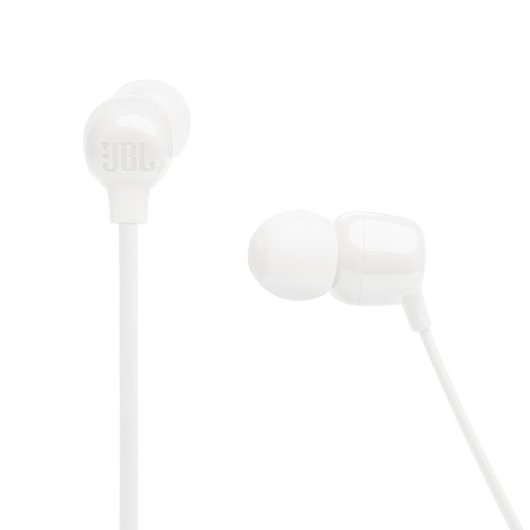 Auriculares JBL Tune 135BT inalámbricos Bluetooth para llamadas y música con micrófono y protección IPX4 blancos
