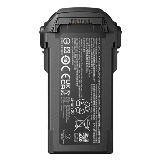 Batterie Antigravity BDEMINI-2360-7.16 2360 mAh Li-Ion integriert Schwarz