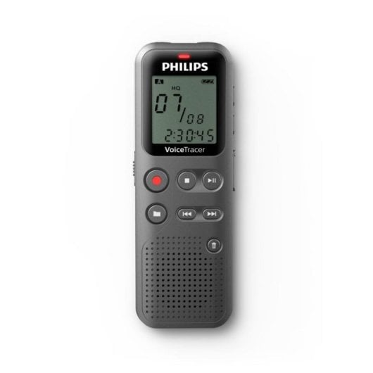 Grabadora de audio digital Philips VoiceTracer 12 kHz 750-18000 Hz gris