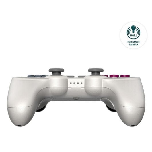 Mando 8Bitdo Pro 2 Hall Effect Blanco USB Switch Android cable 1,8 m