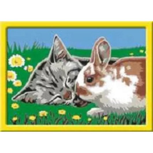 Kit de pintura Ravensburger 20074 multicolor sobre lienzo acrílico