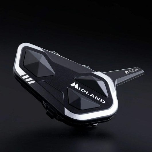 Interfono Midland C1585.01 Doppio Pack Waterproof IPX6 2000 m Nero Bianco