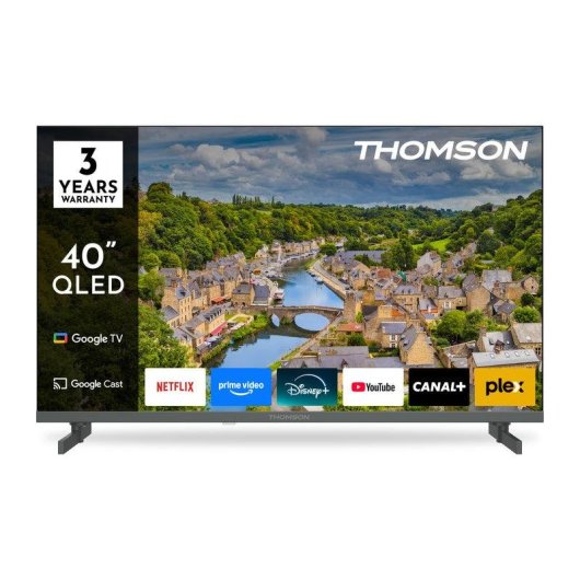 TV Thomson QLED 40FQG3S15 40" Full HD 60Hz Smart TV Google TV HDR10 Dolby Audio