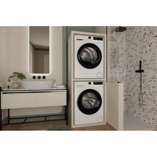 Secadora de bomba de calor Candy GD 9N2B-S 9 kg Clase D con ciclos rápidos y antiarrugas