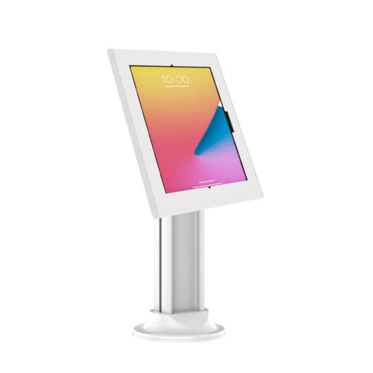 Kimex Soporte De Mesa Universal Para Tablets Apple Y Samsung 12.9''-13'', Blanco
