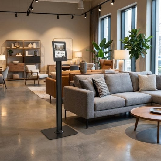 Kimex Soporte Universal Para Tablets Apple Y Samsung 12.9''-13'', Negro