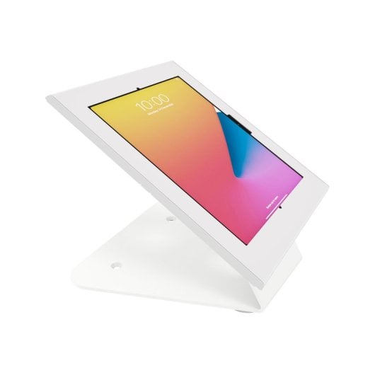 Kimex Soporte Universal De Pared O De Mesa Para Tablet Apple Y Samsung 12.9''-13'', Blanco
