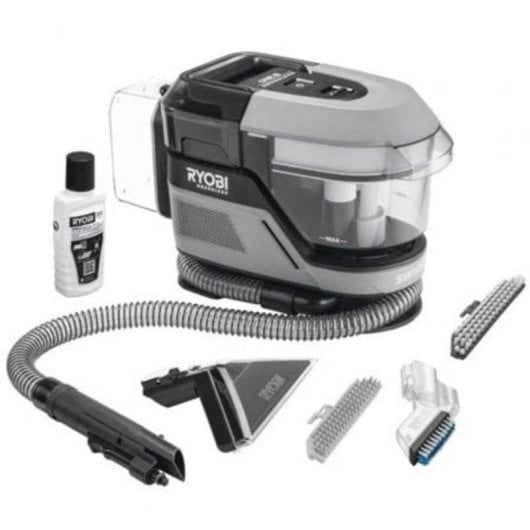 Aspiradora de Tapicerías Ryobi Swift Clean 18V ONE+ Sin Cable 73W 15min Accesorios Verde
