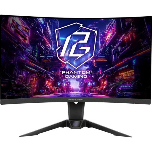 Écran PC ASRock Phantom Gaming 27" Quad HD 180Hz VA Incurvé FreeSync HDR400