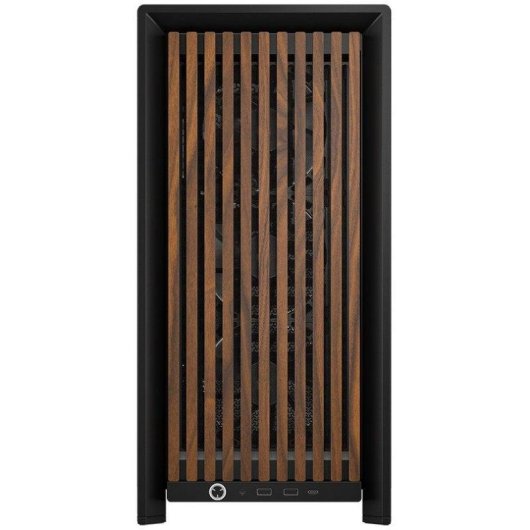 Case PC Corsair FRAME 4000D Wood RS nero noce semitorre modulare 4 ventole PWM