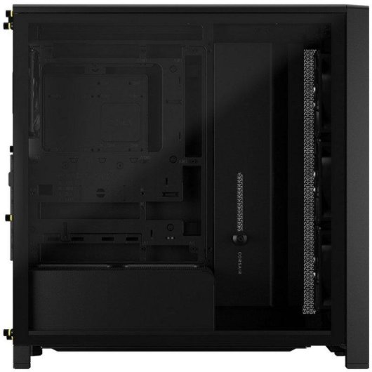 Case PC Corsair FRAME 4000D Wood RS nero noce semitorre modulare 4 ventole PWM