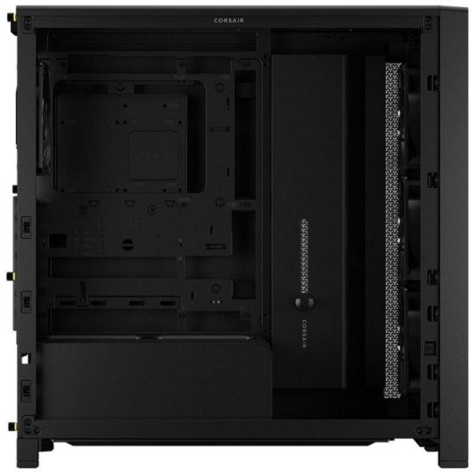 Case PC Corsair FRAME 4000D Wood RS nero noce semitorre modulare 4 ventole PWM