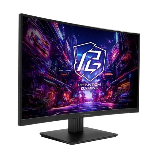 Monitor ASRock Phantom Gaming 27" Quad HD 180Hz VA Curvo HDR400 FreeSync