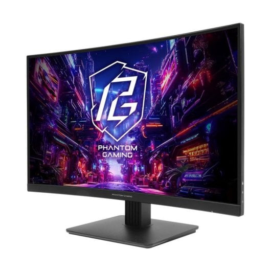 Monitor ASRock Phantom Gaming 27" Quad HD 180Hz VA Curvo HDR400 FreeSync