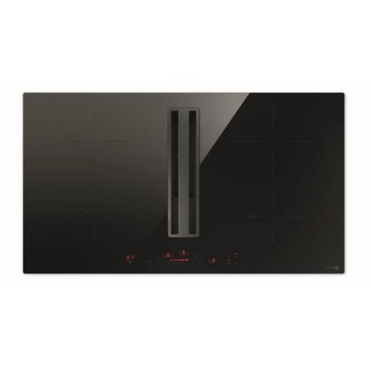 Placa de inducción Turboair Impulso 83 cm negra integrada con campana