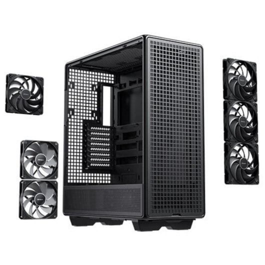 Caixa ATX Antec 900 Full Tower Preta Vidro Temperado USB-C