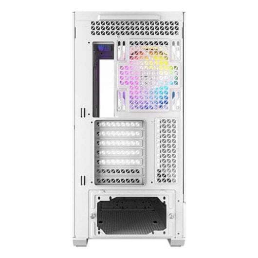 Boîtier Antec C7 ARGB White midi tower verre trempé refroidissement avancé