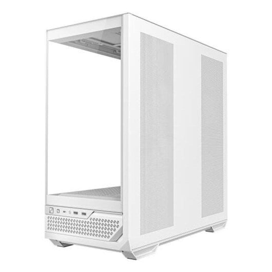 Boîtier Antec C7 ARGB White midi tower verre trempé refroidissement avancé