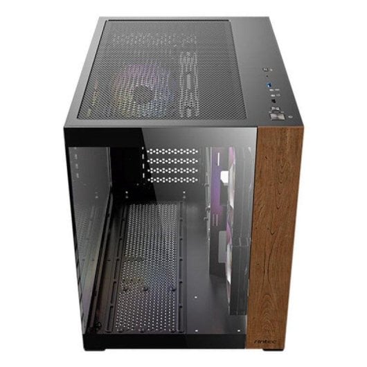 Boîtier PC Antec CX600M Noir/Marron Midi Tower Verre Trempé RGB Gaming