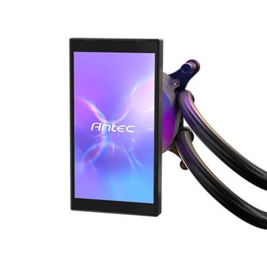 Refrigeração líquida Antec Vortex View 360 ARGB 3x120 mm LCD Intel AMD