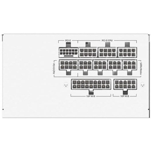 Alimentation Antec GSK850 White 850W Certification 80 PLUS Gold modulaire