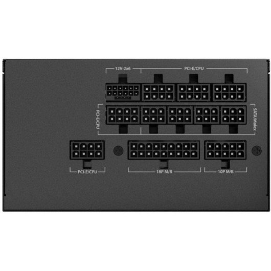 Fuente de Alimentación Antec GSK1000 1000W Certificación 80 PLUS Gold modular PCIe 5.1