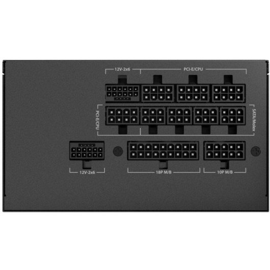 Fonte de Alimentação Antec GSK1200 1200W Certificação 80 PLUS Gold modular PCIe 5.1