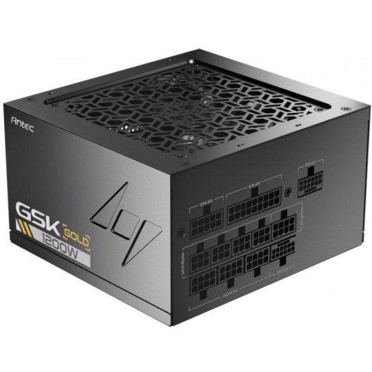 Fonte de Alimentação Antec GSK1200 1200W Certificação 80 PLUS Gold modular PCIe 5.1